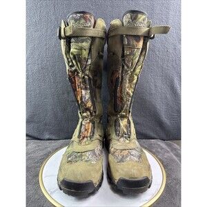 Cabela's 800g Thinsulate Camo Hunting Boots Mens 11 Waterproof GORE-TEX Rubber